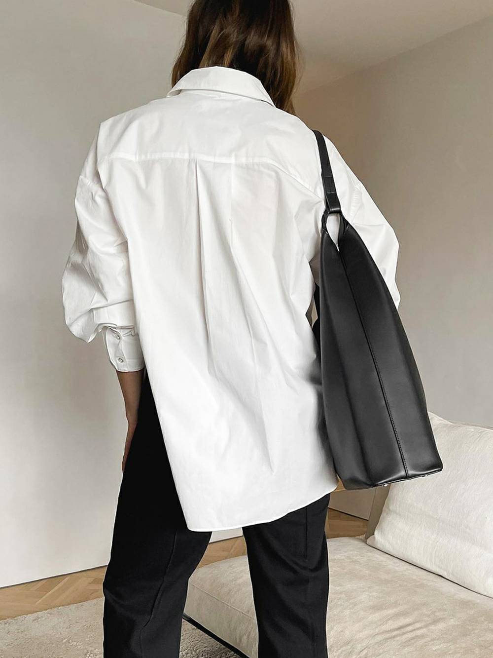 Chemise Sydney en blanc antique
