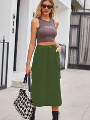 Gonna di jeans snellente versatile