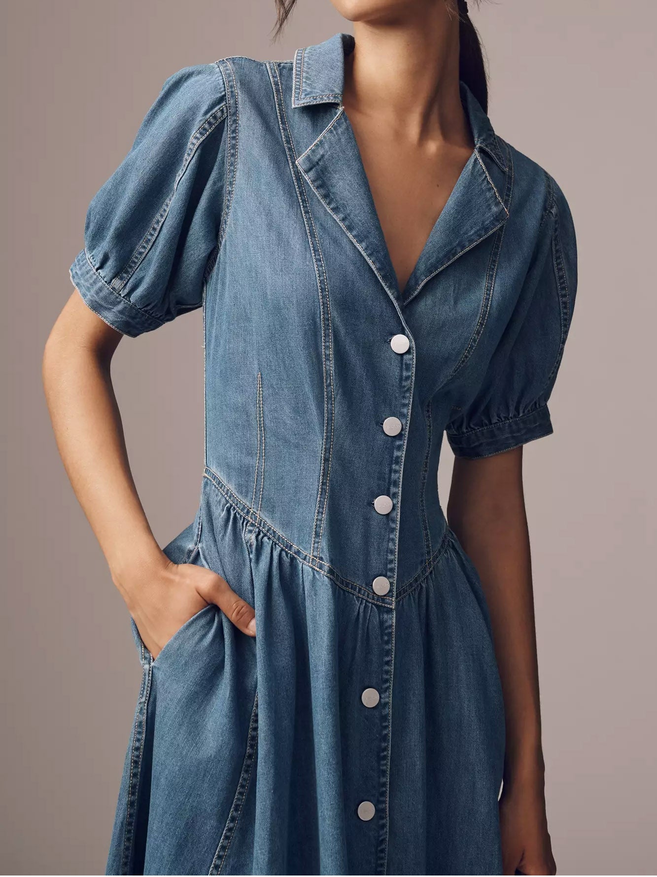 Vestido Midi Perrus Jeans