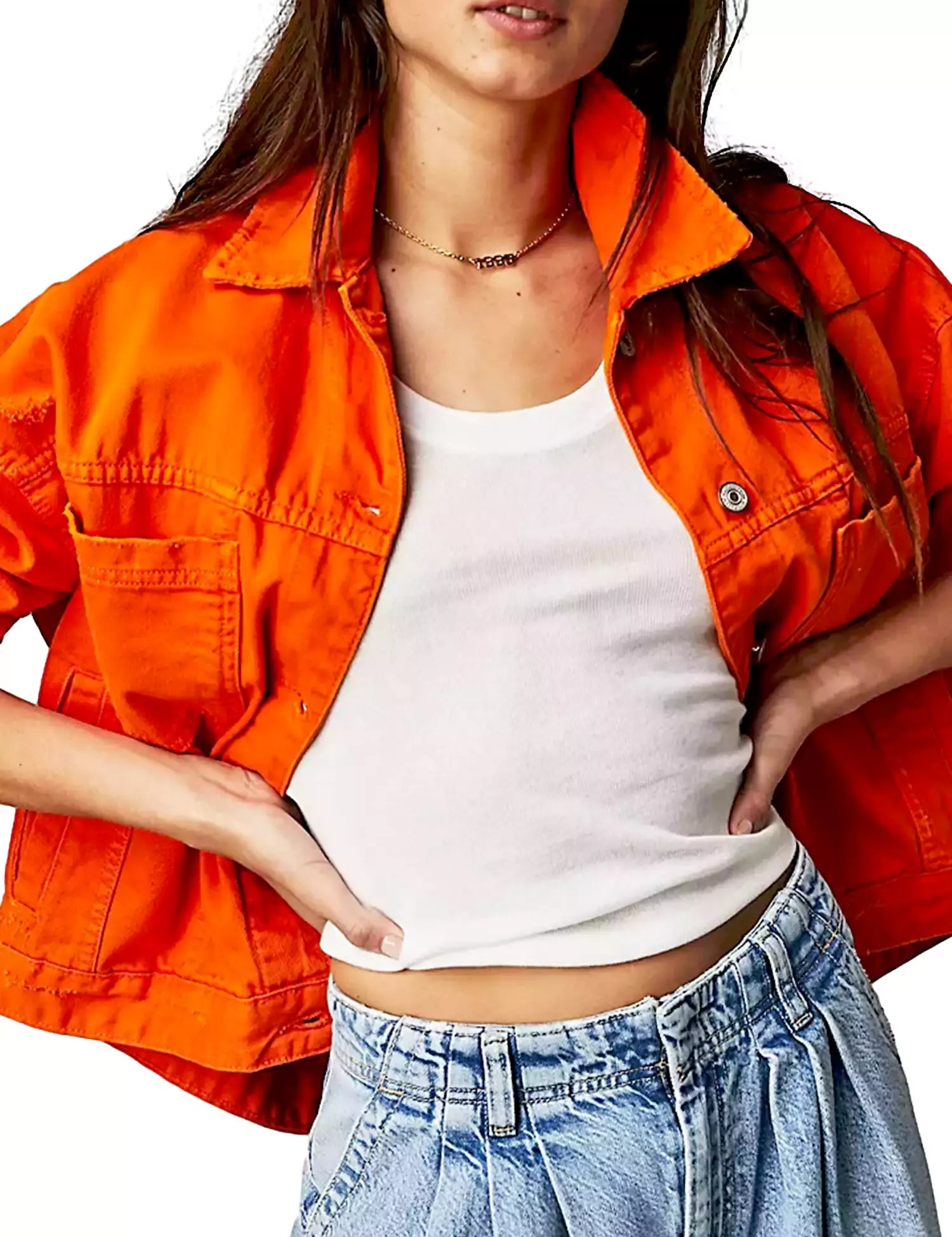 Jacket & T-shirt & mini skirt three-piece sets