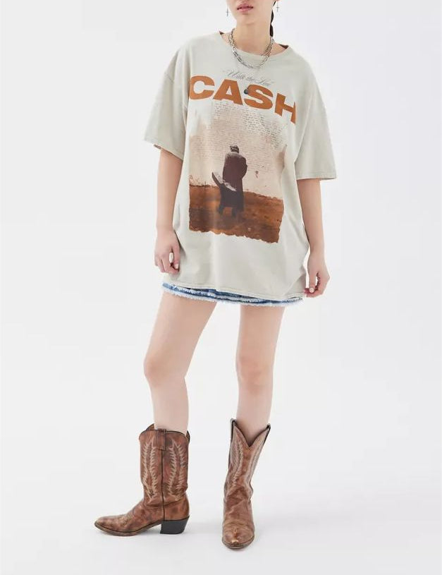 Jacket & T-shirt & mini skirt three-piece sets