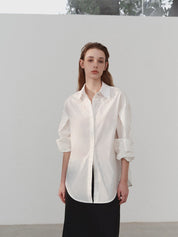 Chemise décontractée surdimensionnée minimaliste