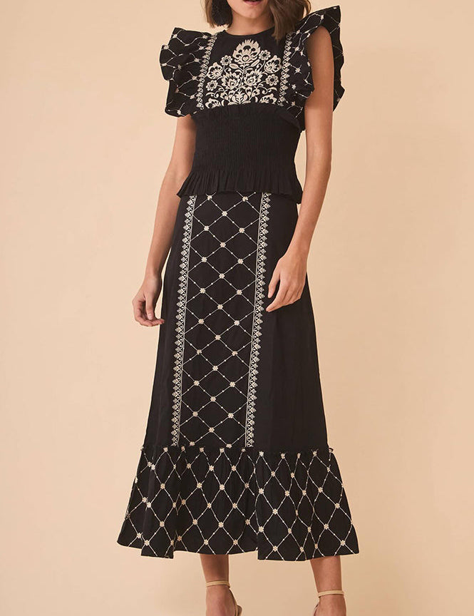 Black Elegant Two-Piece Suit